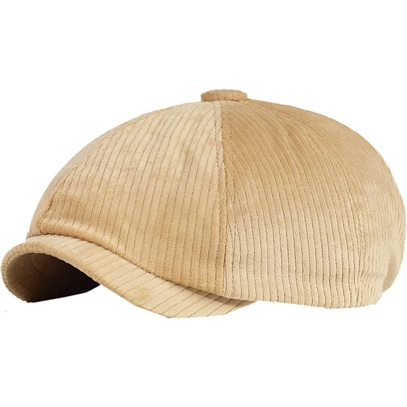 CoCopeaunts Unisex Newsboy Hats for Men and Women Warm Octagonal Hat for Male Detective Hats Retro Flat Caps Casual Winter Hat