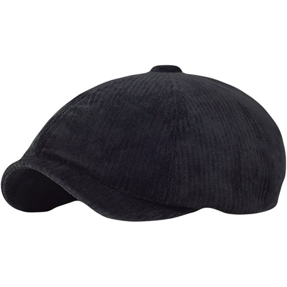 CoCopeaunts Unisex Newsboy Hats for Women Winter Newsboy Cap Warm Octagonal Hat for Male Detective Hats Retro Flat Caps