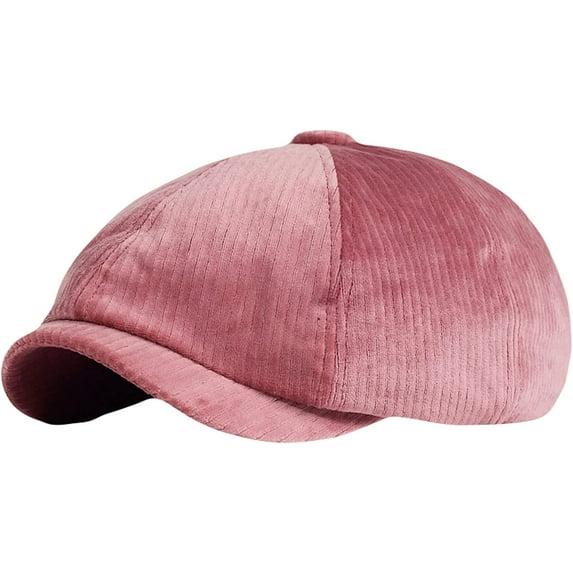 CoCopeaunts Unisex Newsboy Hats for Women Winter Newsboy Cap Warm Octagonal Hat for Male Detective Hats Retro Flat Caps