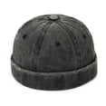 thumbnail image 1 of CoCopeaunts Vintage Dome Hat Men Cotton Brimless Skullies Cap Fashion Street Portable Hats Summer Multipurpose Beanie Hat Hip Hop Hats, 1 of 6