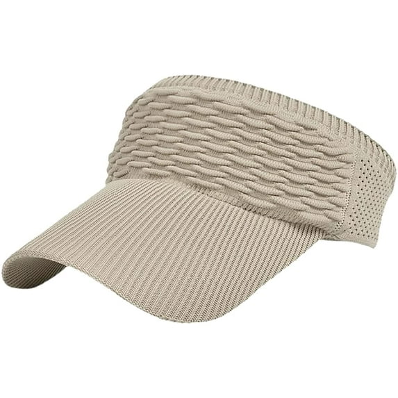 CoCopeaunts Visors for Women Sun Hat Beach Hat Sport Sun Visor Casual Summer Wide Brim Hat UV Protection Tennis Golf Hiking Cap