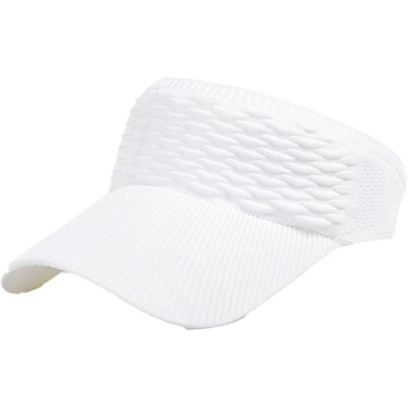 CoCopeaunts Visors for Women Sun Hat Beach Hat Sport Sun Visor Casual Summer Wide Brim Hat UV Protection Tennis Golf Hiking Cap