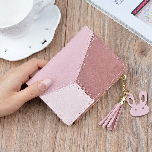 Mini Wallet for Girls Short Purse For Women's - AQTStore