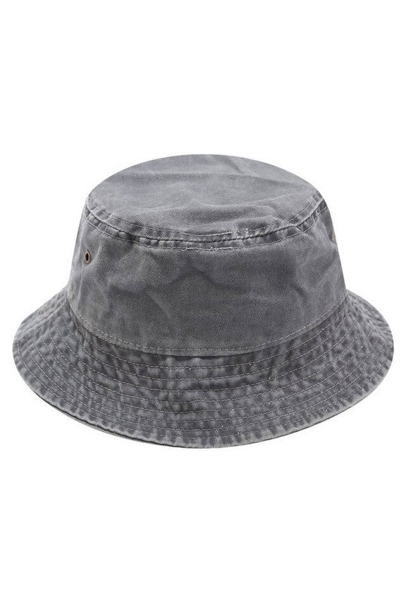 Washed Denim Bucket Hats Men Women Foldable Fisherman Hat Unisex Fashion Bob Caps Hip Hop Gorros Men Women Panama Bucket Cap
