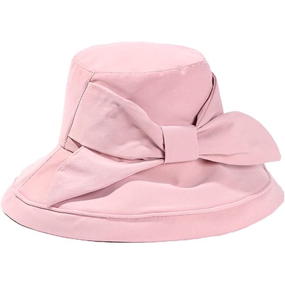 CoCopeaunts Wide Brim Bucket Hat New Bowknot Women Fisherman Hat Fashion Ladies Summer Quick Dry Basin Cap Outdoor Sunscreen