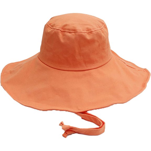 CoCopeaunts Wide Brim Bucket Hat Women Sun Cap Casual Sport Hiking Fishing Basin Hat Summer Spring Fisherman Hat with Chin Strap