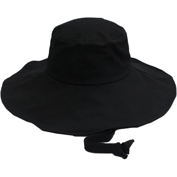 CoCopeaunts Wide Brim Bucket Hat Women Sun Cap Casual Sport Hiking Fishing Basin Hat Summer Spring Fisherman Hat with Chin Strap