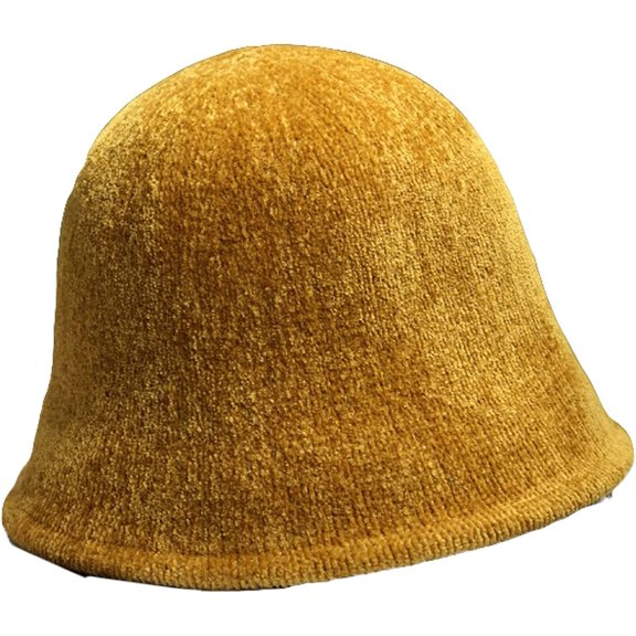 CoCopeaunts Women Bucket Hat Autumn Winter Wild Wear Corduroy Solid Fisherman Hat Men Outdoor Warm Packable Bell Bucket Cap