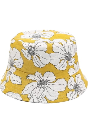 Women Bucket Hat Double-Sided Wearing Shade Men Fisherman Hat Reversible Outdoor Summer Cap Hiking Beach Sports