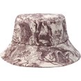thumbnail image 1 of CoCopeaunts Women Bucket Hat Fashion Ink Painting Fisherman Hat Cotton Summer Winter Sunscreen Windproof Ladies Bucket Cap, 1 of 8