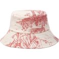 thumbnail image 1 of CoCopeaunts Women Bucket Hat Fashion Ink Painting Fisherman Hat Cotton Summer Winter Sunscreen Windproof Ladies Bucket Cap, 1 of 8
