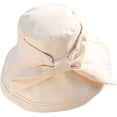 thumbnail image 1 of CoCopeaunts Women Bucket Hat New Bowknot Fisherman Hat Fashion Female Big Brim Bucket Cap Ladies Summer Outdoor Beach Sunscreen, 1 of 8