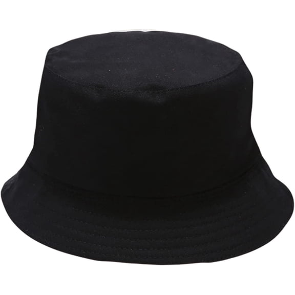 CoCopeaunts Women Bucket Hat Solid Color Double-Sided Fisherman Hats Outdoor Sunscreen Foldable Thin Quick Dry Basin Hat