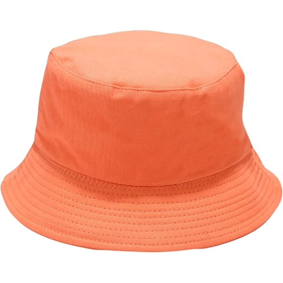 CoCopeaunts Women Bucket Hat Solid Color Double-Sided Fisherman Hats Outdoor Sunscreen Foldable Thin Quick Dry Basin Hat