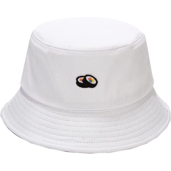 CoCopeaunts Women Bucket Hat Spring Sunscreen Fisherman Hat Sushi Embroidery Men Wild Wear Summer Autumn Outdoor Basin Hat