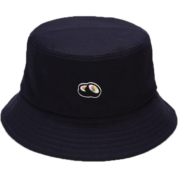 CoCopeaunts Women Bucket Hat Spring Sunscreen Fisherman Hat Sushi Embroidery Men Wild Wear Summer Autumn Outdoor Basin Hat