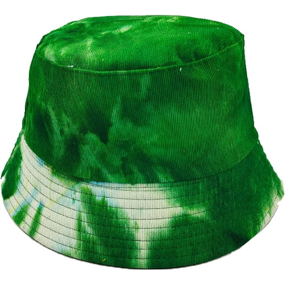 CoCopeaunts Women Bucket Hat Tie Dye Colorful Winter Corduroy Autumn Winter Solid Warm Basin Hat Ladies Wide Brim Fisherman Hat