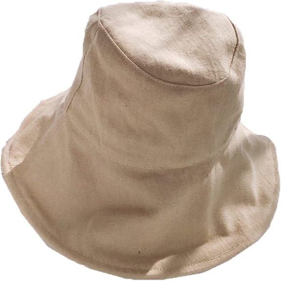 CoCopeaunts Women Bucket Hat Wide Brim Summer Sunscreen Beach Cap Outdoor Reversible Large Fisherman Hat for Men Plain All-Match