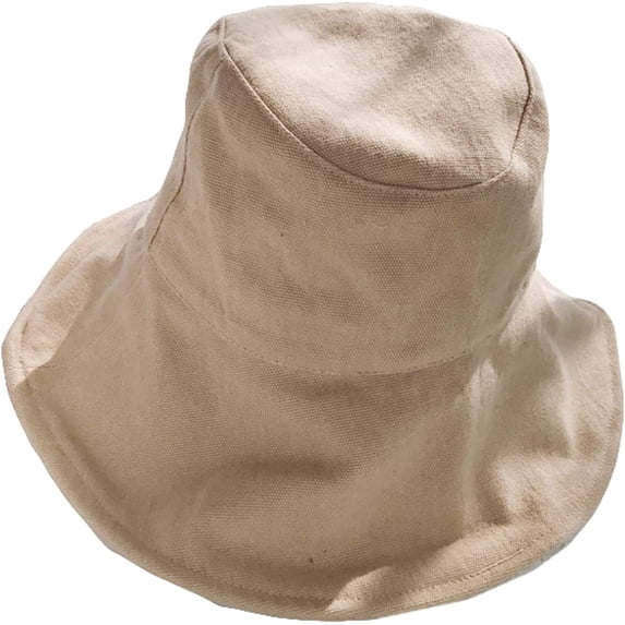 CoCopeaunts Large Bucket Hat for Women Outdoor Summer Wide Brim Bucket Cap Lightweight Foldable Solid Color Men Fisherman Hat