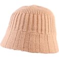 thumbnail image 1 of CoCopeaunts Women Bucket Hat Winter Thickness Elastic Knitted Hat Simple Solid Color Beggar Fisherman Hat Adjustable Foldable, 1 of 8