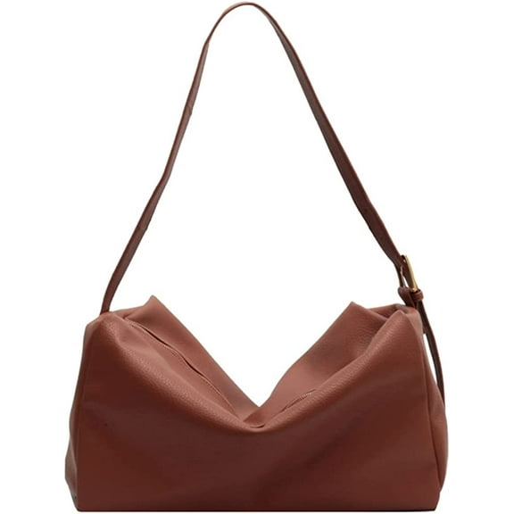 CoCopeaunts Women Large Capacity Crossbody Bag Men Faux Leather Travel Weekend Bag Zip Fashion Large Leather Bag