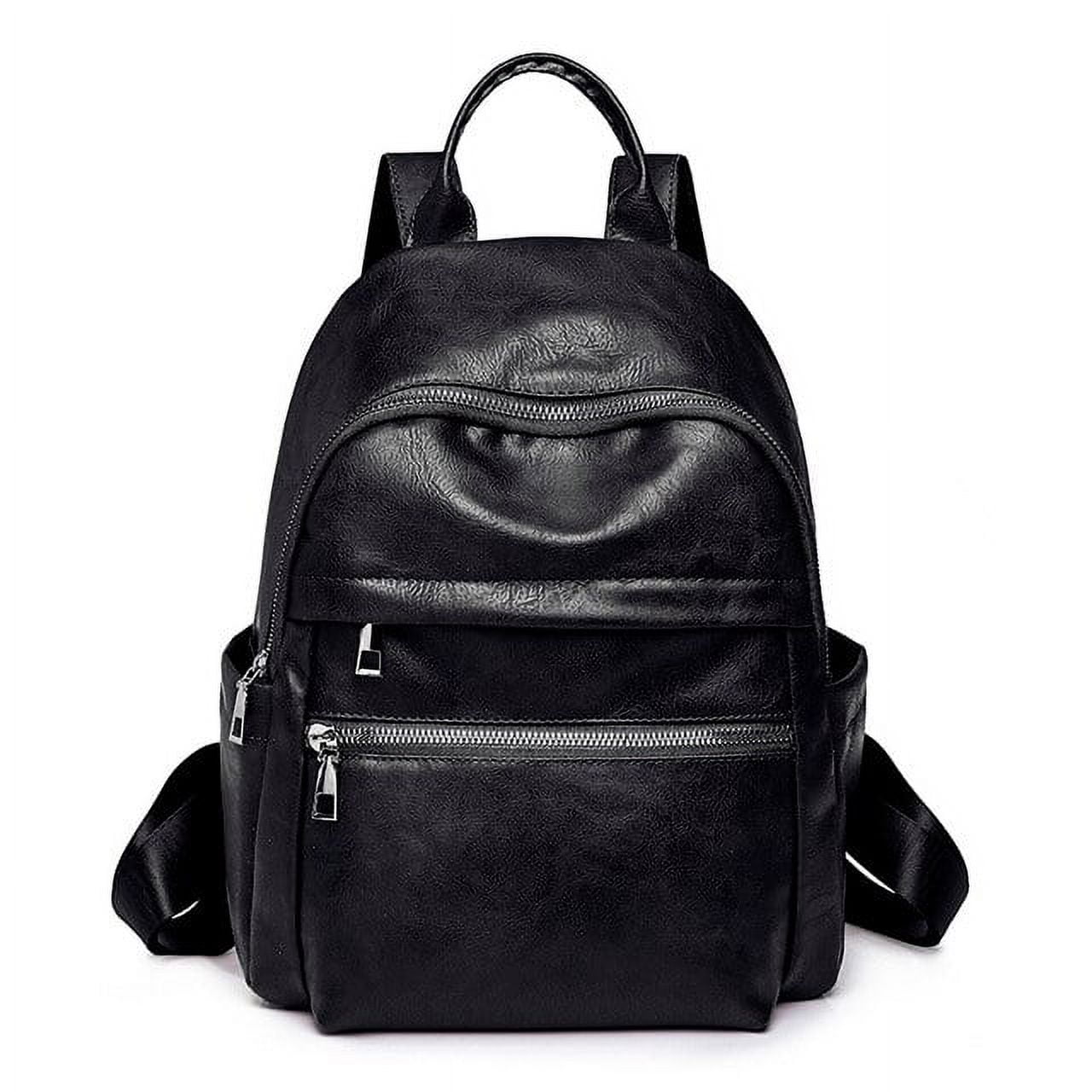 Girls leather rucksack hotsell