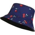 thumbnail image 1 of CoCopeaunts Women Reversible Bucket Hat Double-Sided Wearing Men Sun Protection Fisherman Hat Summer Thin Quick Dry Basin Hat, 1 of 8