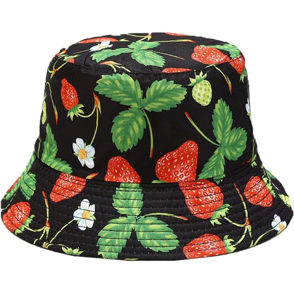 CoCopeaunts Women Reversible Bucket Hat Summer Foldable Outdoor Fishing Hunting Cap Outdoor Sun Prevent Fisherman Hats for Men