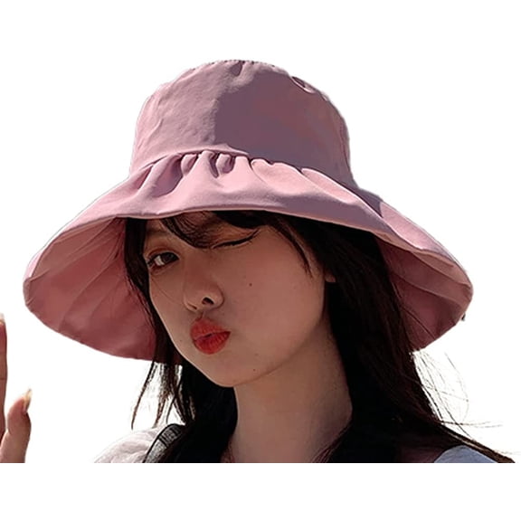 CoCopeaunts Women's Bucket Hat UV Protection Wide Brim Sun Hat Fishmen Hat Casual Packable Breathable Beach Fishing, Commuting & Hiking