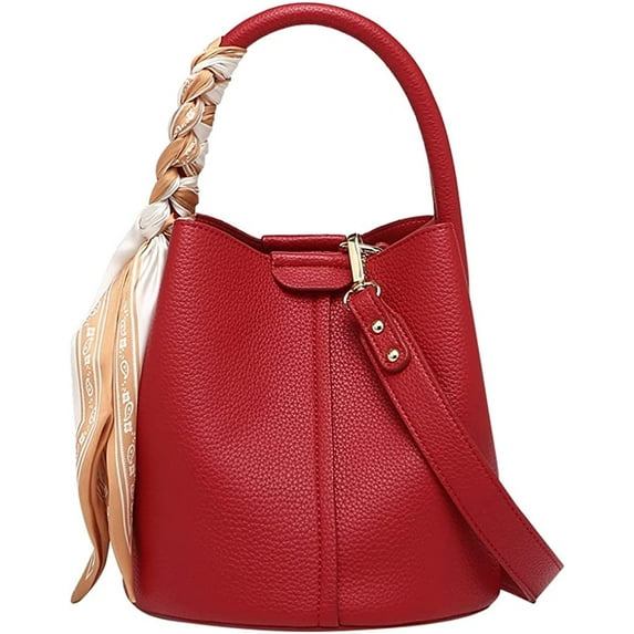 CoCopeaunts Women's Crossbody Bag Clutch Purse Bag Large Capacity Bucket Bag Stylish Top-Handle Shoulder Bags Tote Bag for Women Girls