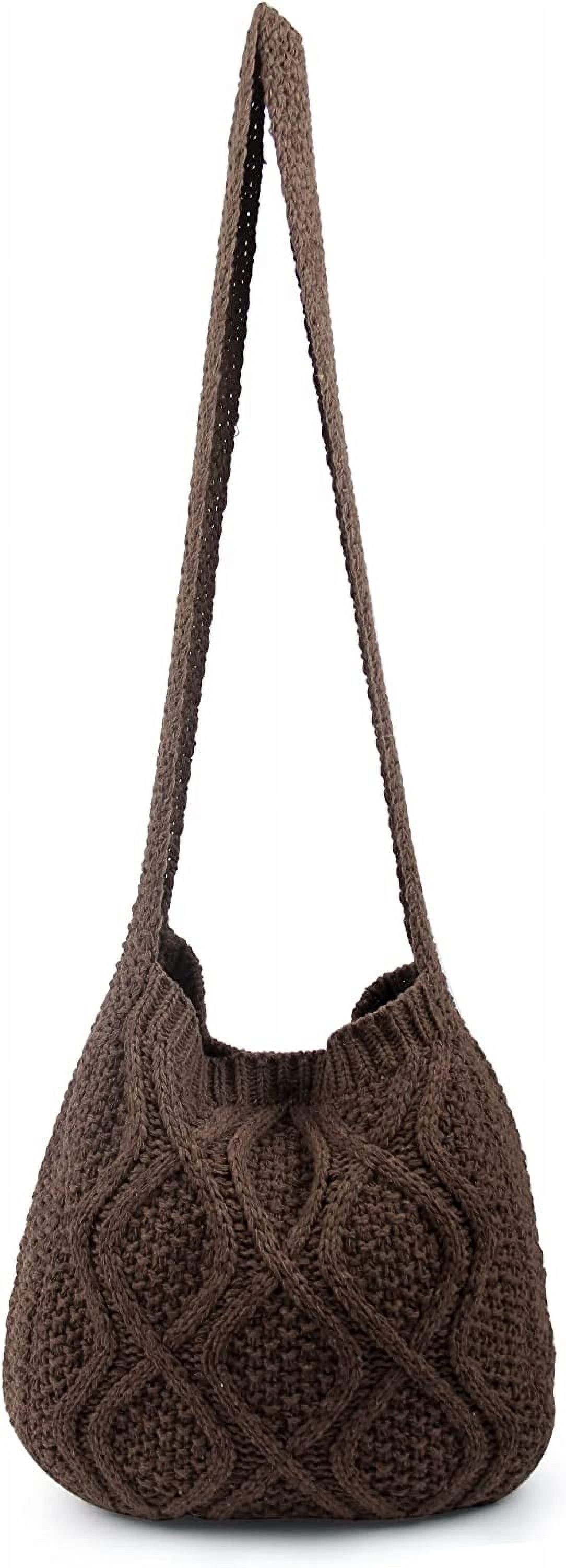 CoCopeaunts Women's Shoulder Handbags Crochet Bags Shoulder Shopping Bag tote bag aesthetic canvas tote cute tote bags