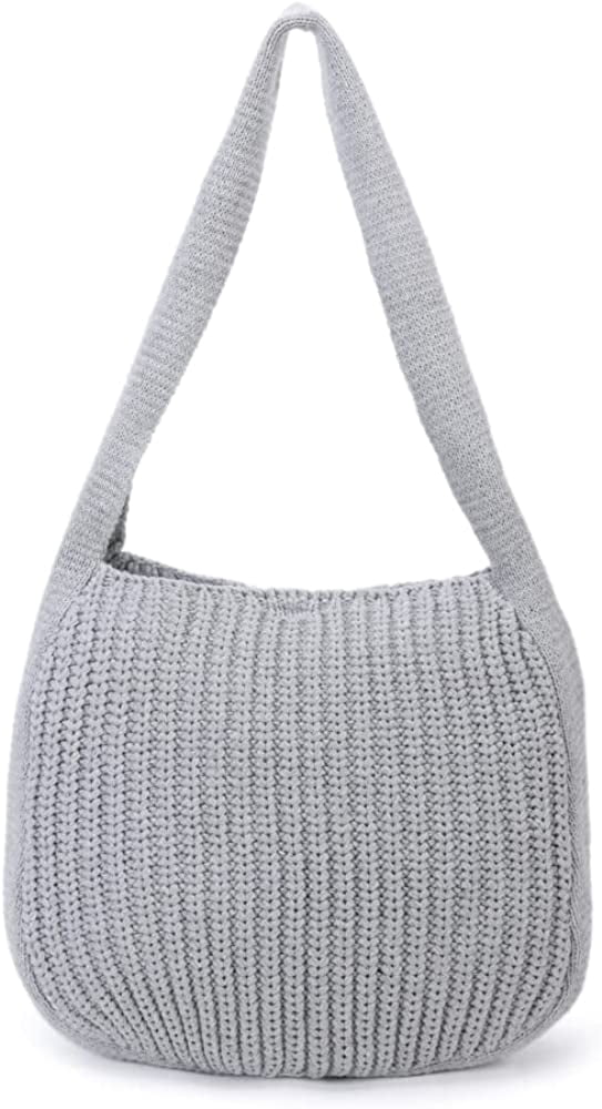 CoCopeaunts Women's Shoulder Handbags Hand crocheted Bags large Shoulder Shopping Bag tote bag aesthetic canvas tote cute tote bags
