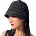 thumbnail image 1 of CoCopeaunts Women's Sun Hats Knitted Bucket Hats Beach Hat UV Protection Rain Hats Breathable Stylish Casual Foldable Travel New 2023, 1 of 6