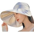 thumbnail image 1 of CoCopeaunts Women's Sunhat UV Protection Beach Casual Large Wide Brim Breathable Stylish Gradient Color Packable Shell Cap Tarvel Hiking, 1 of 8