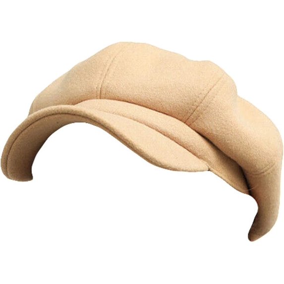 CoCopeaunts Womens Beret Hat Autumn Winter Octagonal Cap Hats Stylish Artist Painter Newsboy Caps for Women Beret Hats