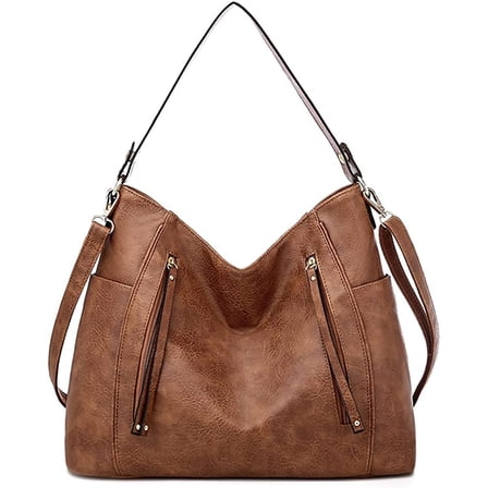 CoCopeaunts Womens Tote Handbag Large Shoulder Purse Leather Crossbody Handbag Roomy Work Bag