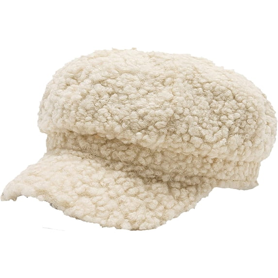 CoCopeaunts Wool Beret Hats for Women Autumn Winter Octagonal Cap Hats Stylish Artist Painter Newsboy Caps Black Grey Beret Hat