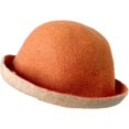 thumbnail image 1 of CoCopeaunts Wool Bucket Hat Plain Elegant Double-Sided Women Autumn Winter Warm All-Match Wear Basin Hat Lightweight Foldable, 1 of 8