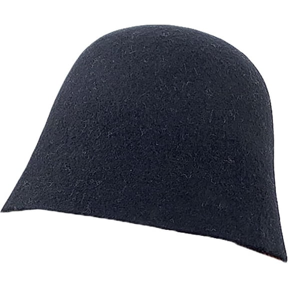 CoCopeaunts Wool Bucket Hats Autumn Winter Solid Color Simple Basin Caps Outdoor Warm Windproof Leisure Women Fisherman Hat