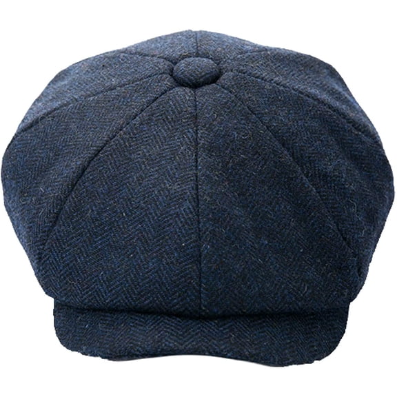 CoCopeaunts Wool Tweed Newsboy Cap Unisex Vintage Classic Casual Berets Hat Men Women Spring Winter Wild Warm Octagonal Cap