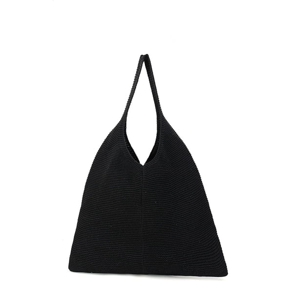 CoCopeaunts tote bag aesthetic Women's Shoulder Handbags Hand crocheted Bags large Shoulder Shopping Bag canvas tote cute