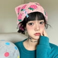 thumbnail image 1 of CoCozhu Little Strawberry Sweet Triangle Women Handmade Hook Stand Coating Heaven Turks Hollowout Cool Spicy And Woman, 1 of 9