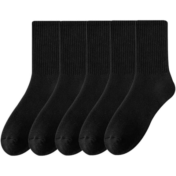 CoCozhu Mens Socks 5 Pack, Cotton Ankle Socks for Men