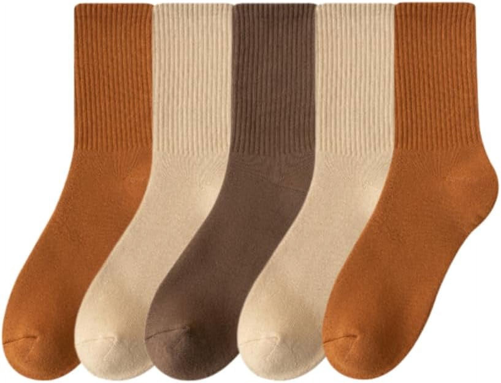 CoCozhu Mens Socks 5 Pack, Cotton Ankle Socks for Men