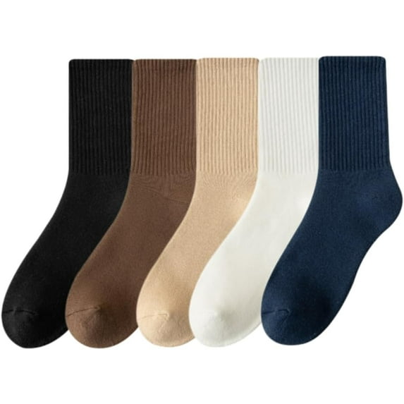 CoCozhu Mens Socks 5 Pack, Cotton Ankle Socks for Men