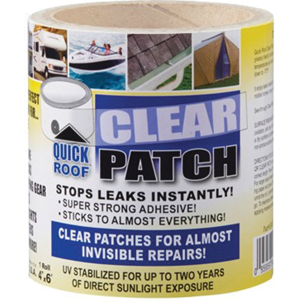 Picture of CoFair Clear Patch Stop Leaks Instantly Quick Roof Adhesive Tapes, 5