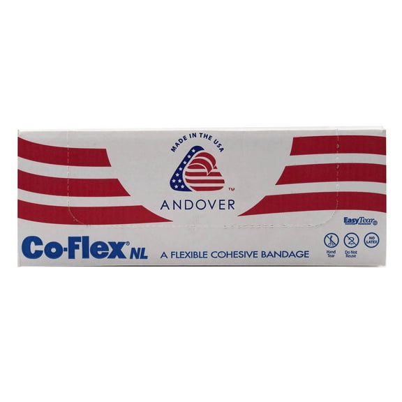 CoFlex·LF2 Foam Self-Adherent Cohesive Bandage Multi-color NonSterile 2" x 5 yard 36 Ct