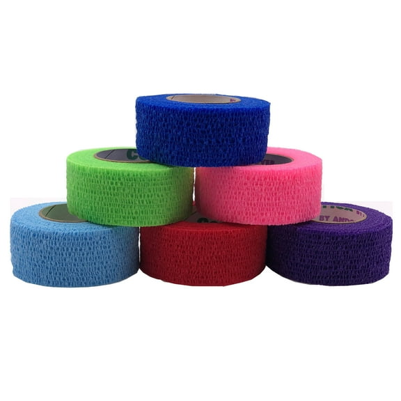 CoFlex NL Elastic Self-Adherent Cohesive Bandage Multi-color NonSterile 2" x 5 yard 1 Ct
