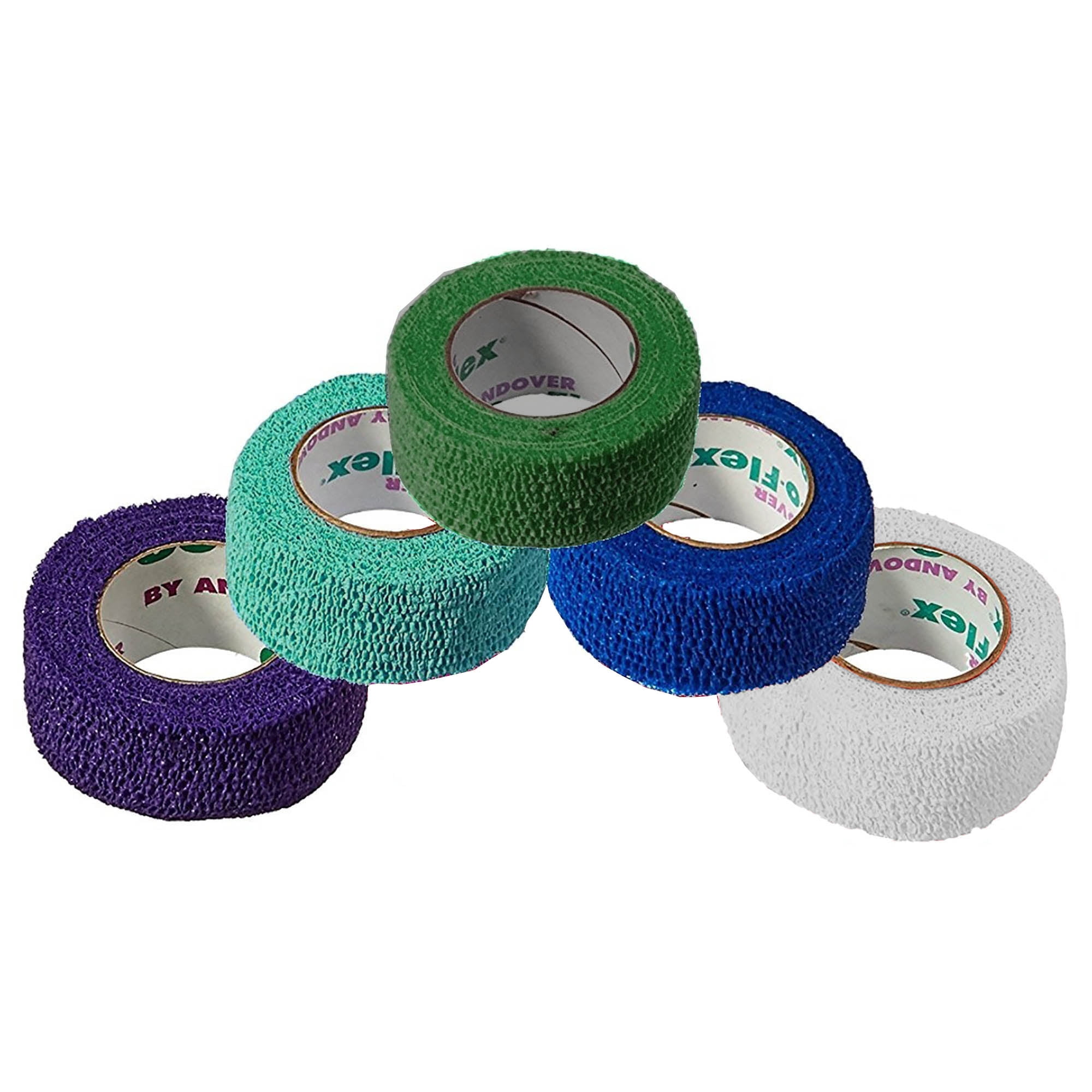 CoFlex NL Elastic Self-Adherent Cohesive Bandage Multi-color NonSterile 1" x 5 Yd 30 Ct