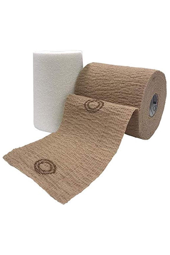 Self-adherent / Pull On Closure 2 Layer Compression Bandage System (BX/1)
